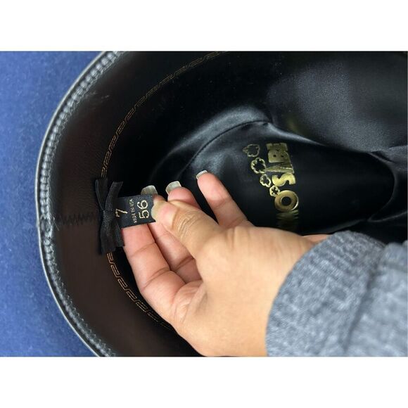 KEMO SABE St Clair beaver cowboy hat denim color size 7 - Picture 5 of 7